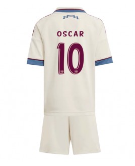 Günstige Ajax Oscar Gloukh #10 3rd trikot Kinder 2025-26 Kurzarm (+ Kurze Hosen)